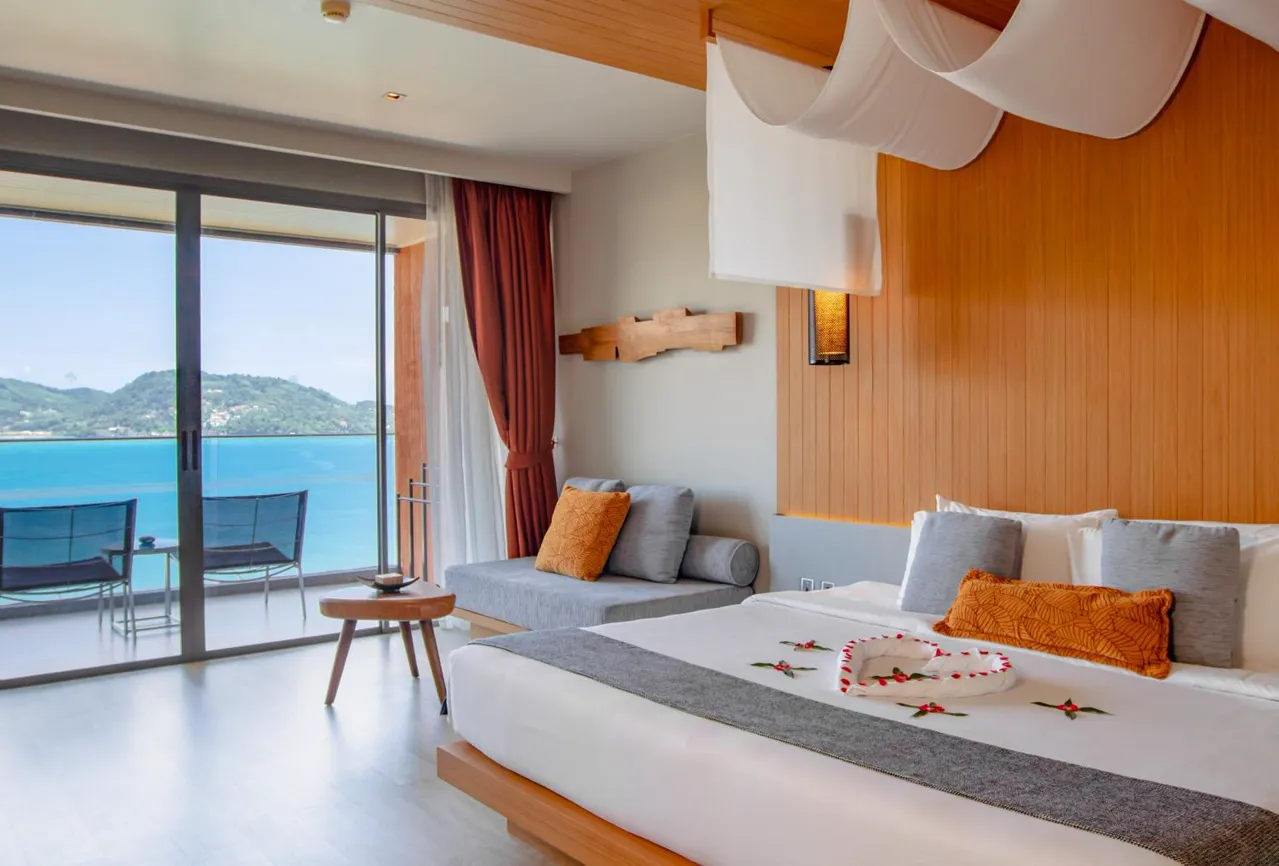 Honeymoon Sea View Room ב־Kalima Resort and Spa
