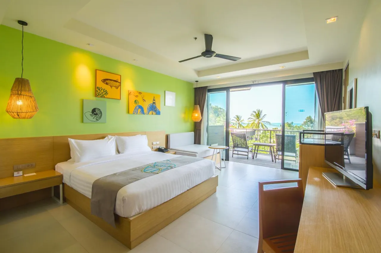Family Pool View Room ב־Holiday Ao Nang Beach Resort