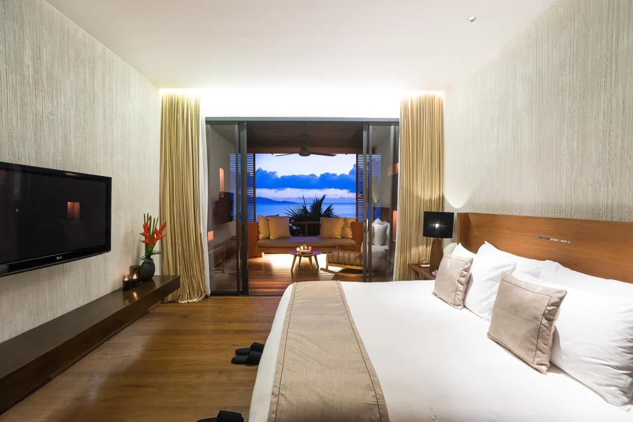 Double Room with Sea View ב־Hansar Samui Resort & Spa